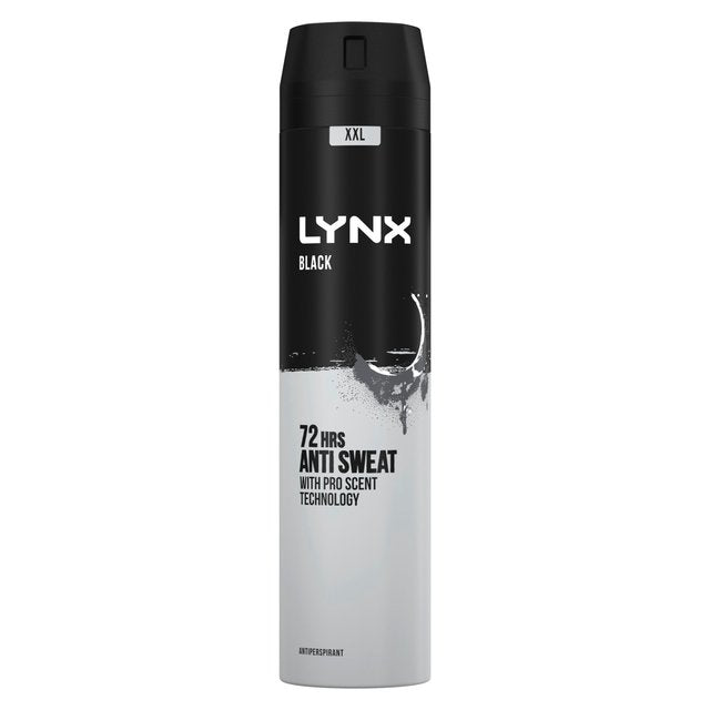 Lynx Black Anti-perspirant Spray - McCartans Pharmacy
