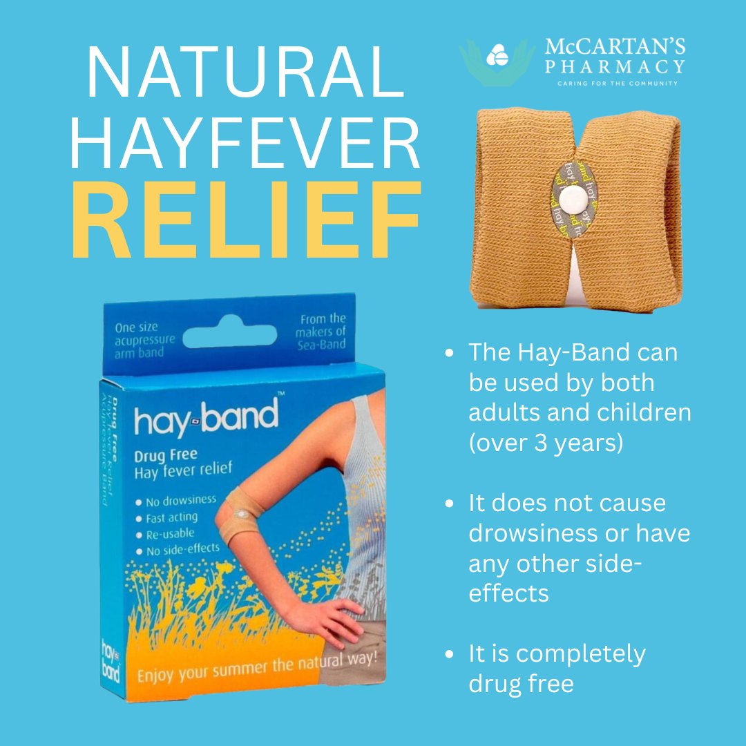 Hay-band - Natural Hay fever relief