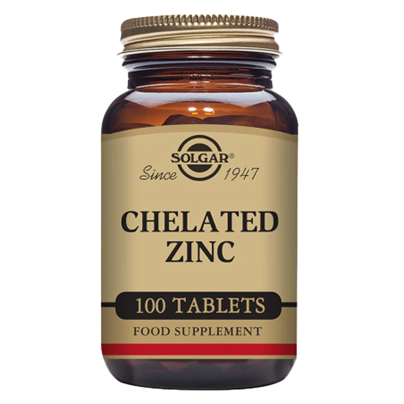 Solgar Chelated Zinc Tablets 12543549