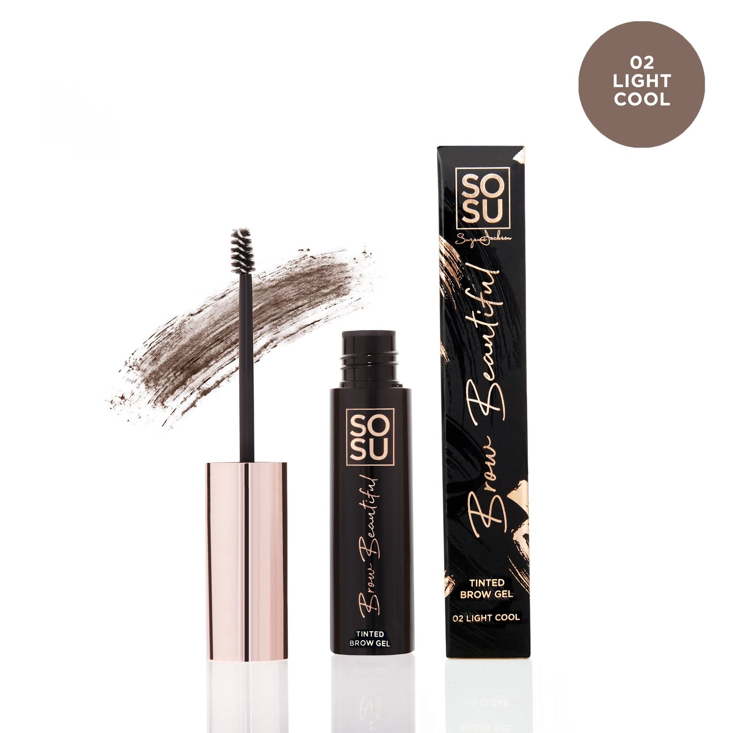 Sosu Tinted Brow Gel Clear - McCartans Pharmacy