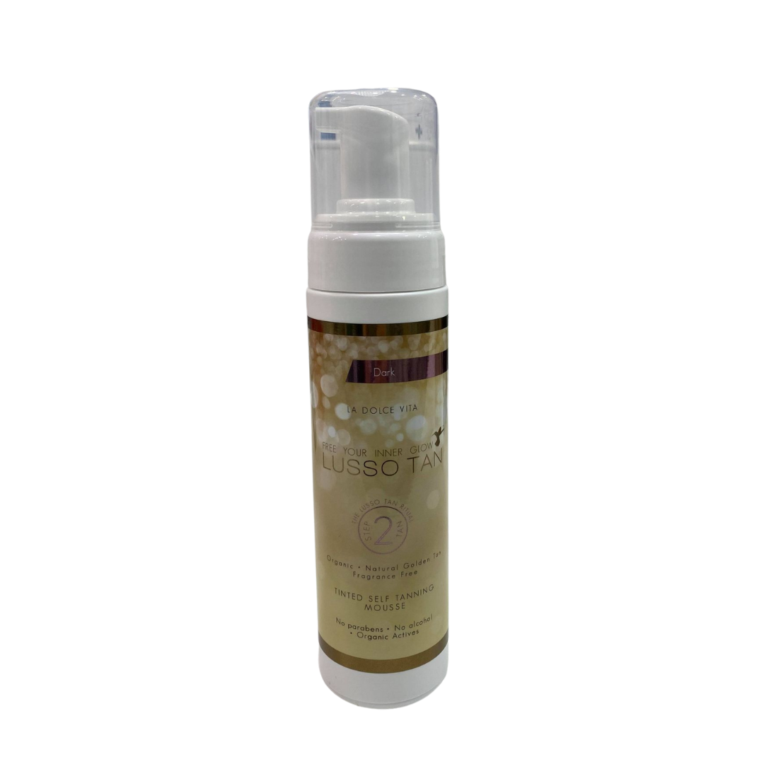 Lusso Tan Mousse Dark - McCartans Pharmacy