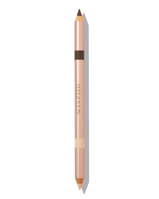 Sculpted Aimee Connolly Brighten & Define Eyeliner Duo Rust Brown - McCartans Pharmacy