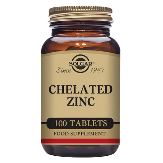 Solgar Chelated Zinc Tablets 12543549