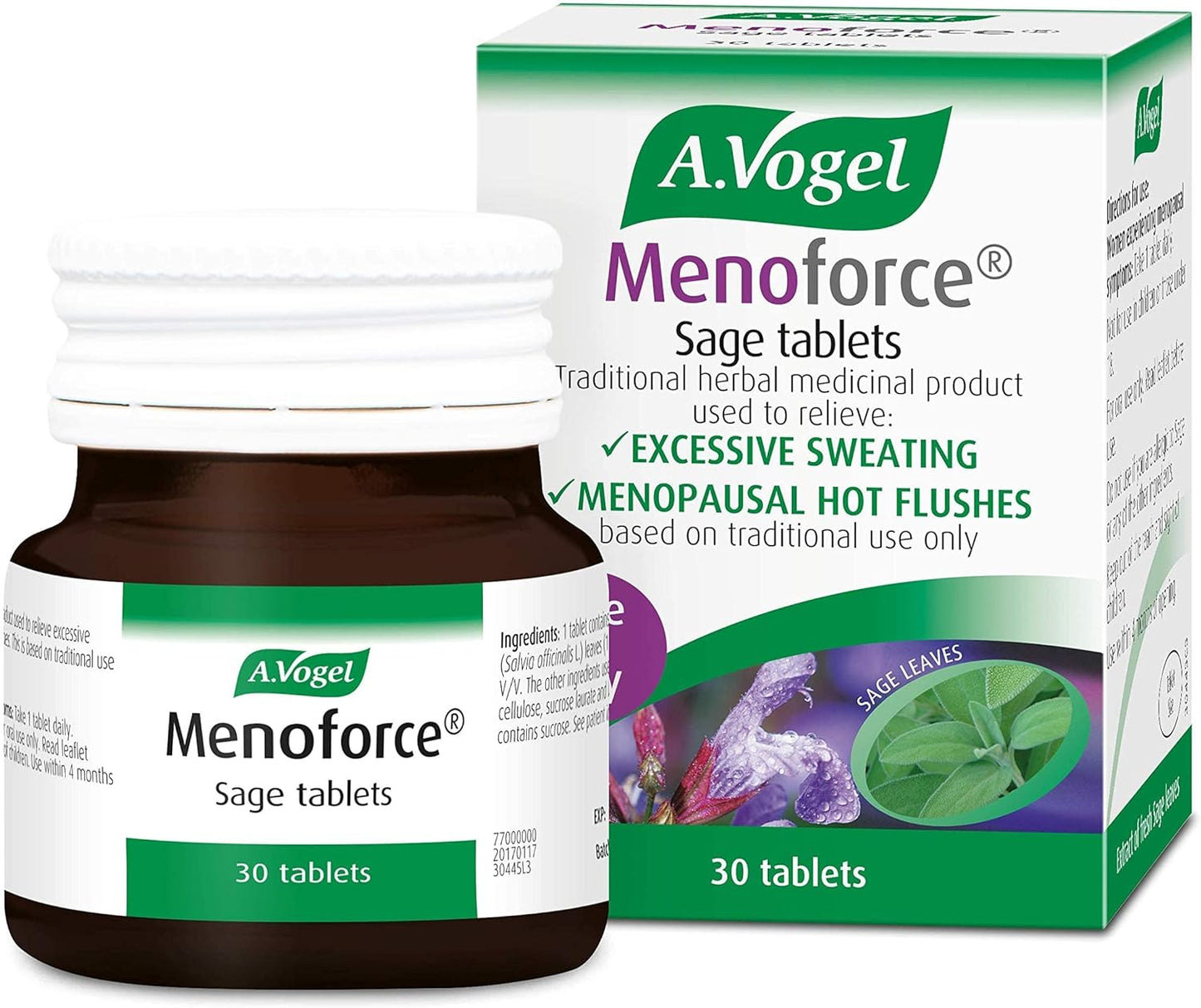 A. Vogel Menoforce Sage Tablets - McCartans Pharmacy