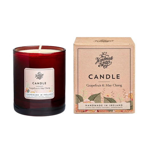 The Handmade Soap Co. Grapefruit & May Chang Candle - McCartans Pharmacy