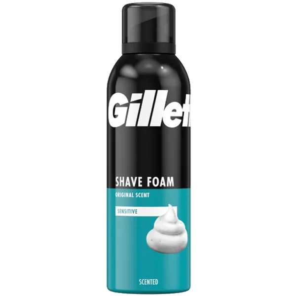 Gillette Shave Foam Sensitive - McCartans Pharmacy
