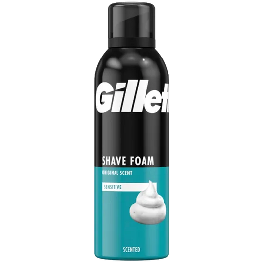 Gillette Shave Foam Sensitive - McCartans Pharmacy