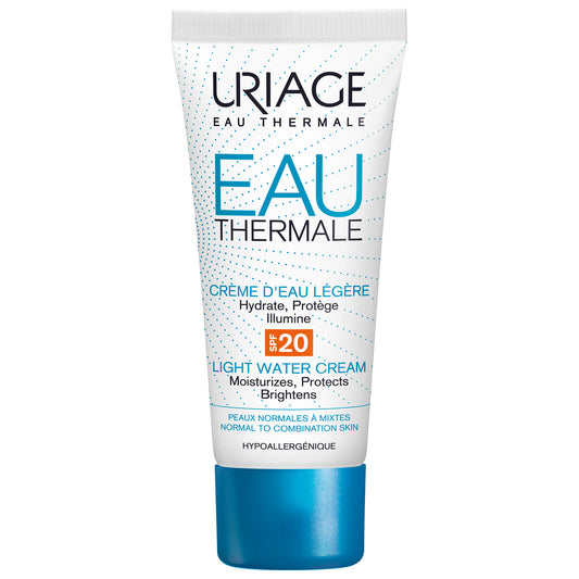 Uriage Eau Thermale Water Cream Light SPF20 - McCartans Pharmacy