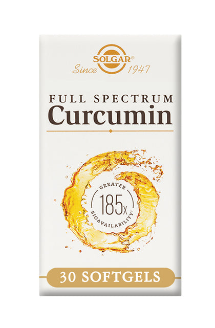 Solgar Full Spectrum Curcumin 185x - 30 - McCartans Pharmacy