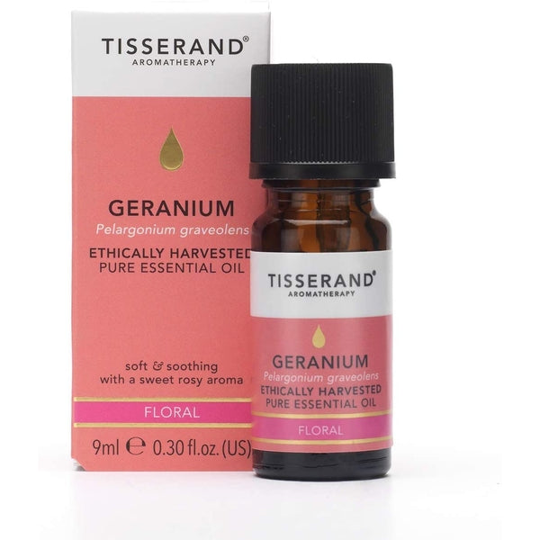 Tisserand Geranium Oil Ethically Harvested - McCartans Pharmacy