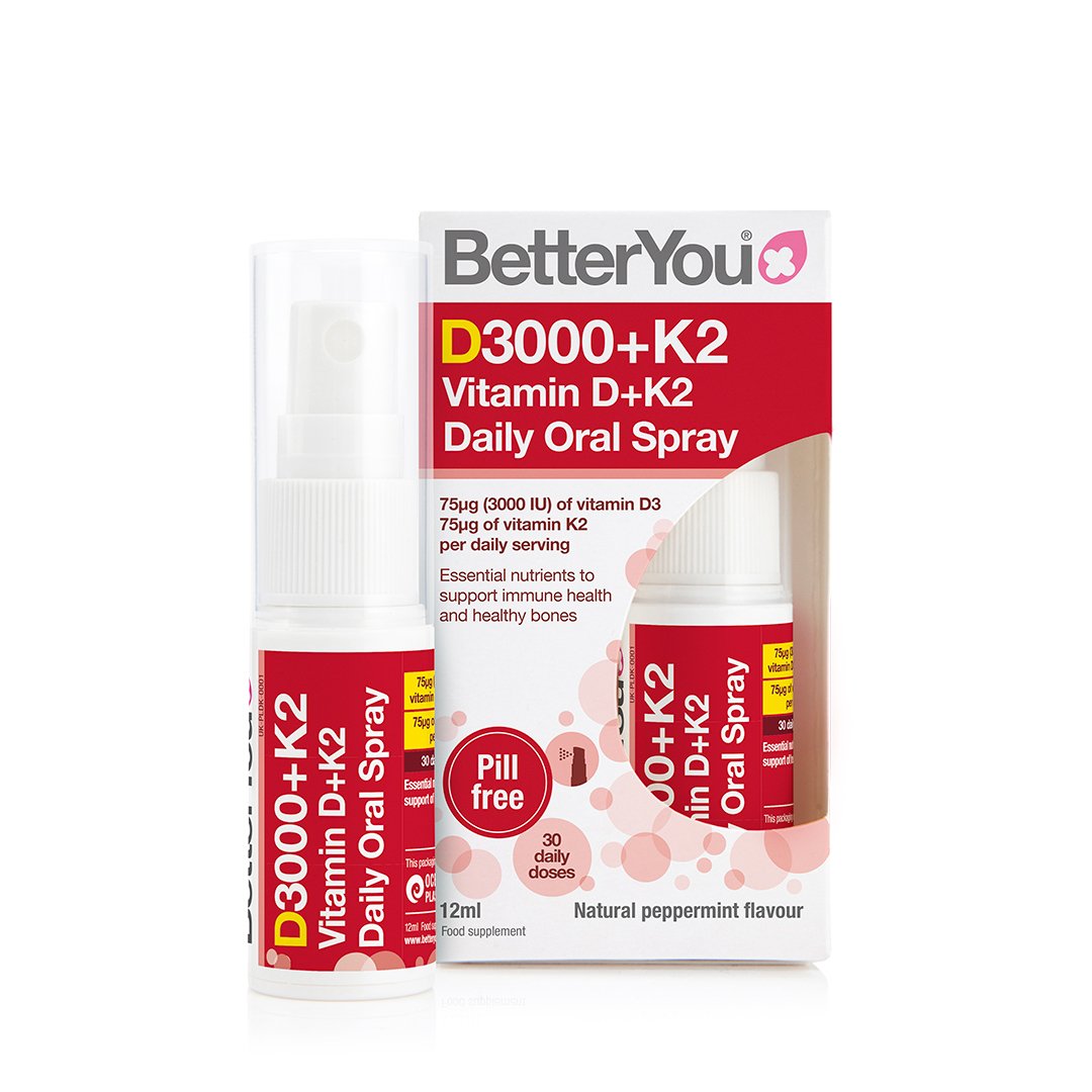 Better You Vitamin D+K2 Oral Spray - McCartans Pharmacy