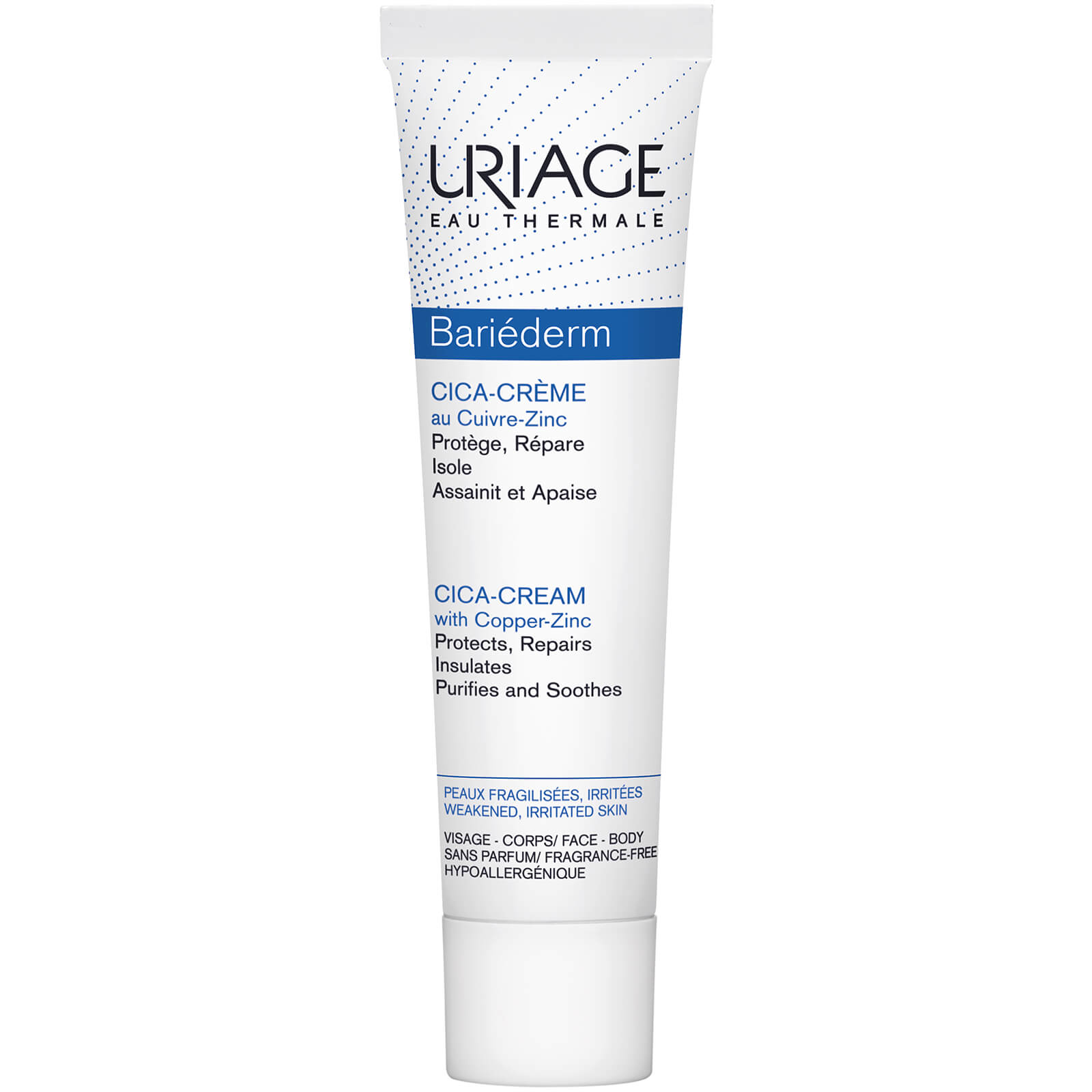 Uriage Bariederm Cica Cream With Cu-Zn - McCartans Pharmacy