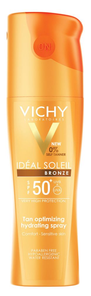 Vichy Ideal Soleil Tan Optimizing Hydrating Spray - McCartans Pharmacy