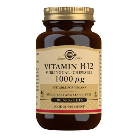 Solgar E3229 Vitamin B12 Chewable 1000 Mcg - McCartans Pharmacy