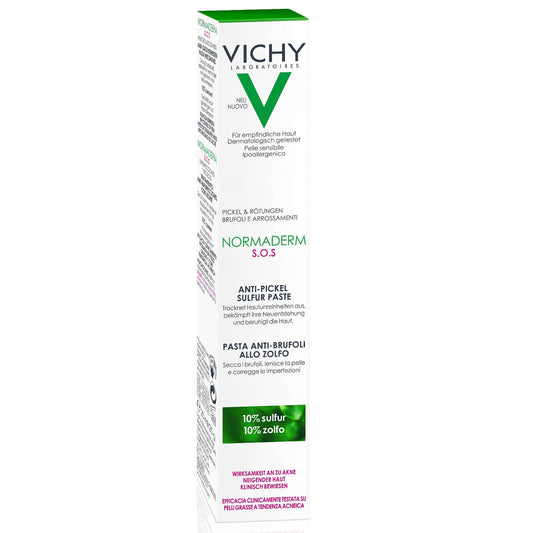 Vichy Normaderm Antispot Sulfur Paste - McCartans Pharmacy