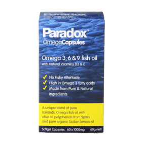 Paradox Omega Capsules (PX003) - McCartans Pharmacy