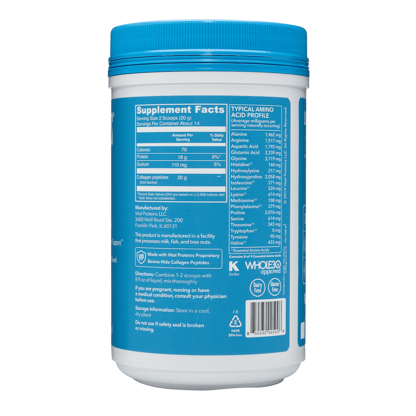 Vital Proteins Collagen Peptides - McCartans Pharmacy