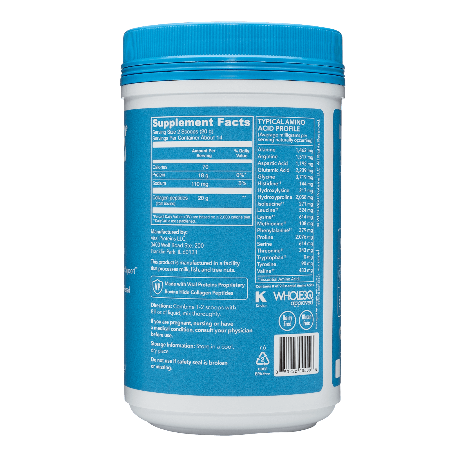 Vital Proteins Collagen Peptides - McCartans Pharmacy