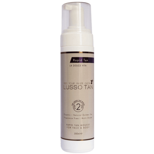 Lusso Rapid Tan Mousse - McCartans Pharmacy