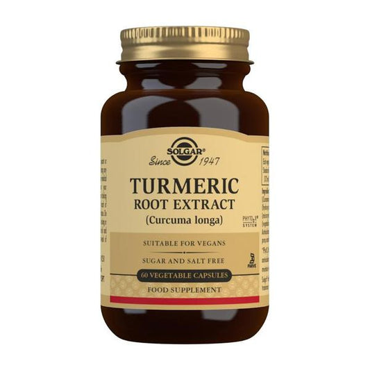 Solgar Turmeric Root Extract Capsules 60s - McCartans Pharmacy