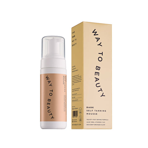 Way To Beauty Dark Self Tanning Mousse - McCartans Pharmacy